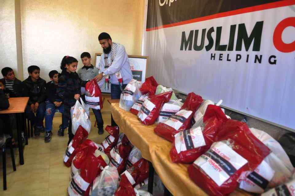 Η βοήθεια της Muslim Charity στην Γάζα
