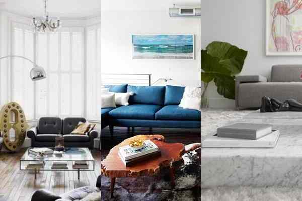 Ιδέες για μοναδικά coffee table από γυαλί, ξύλο και μάρμαρο!
