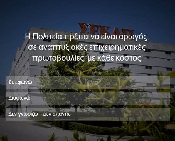 Δημοσκόπηση: Επιχειρηματικότητα και διαπλοκή