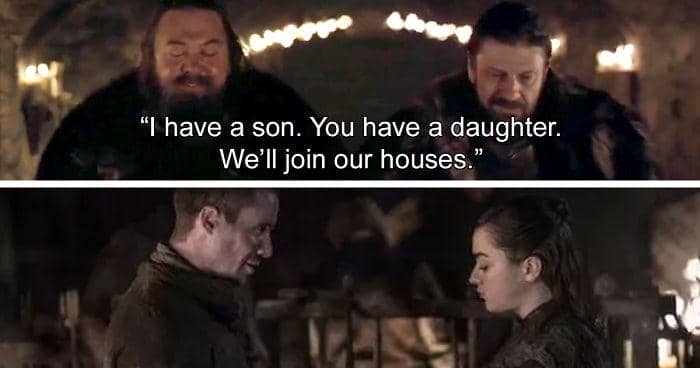 GoT memes - Arya