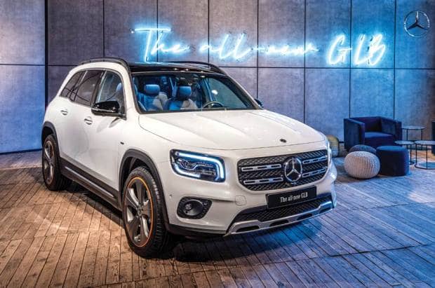 Η νέα Mercedes-Benz GLB στην έκθεση αυτοκινήτου Αυτοκίνηση Anytime 2019