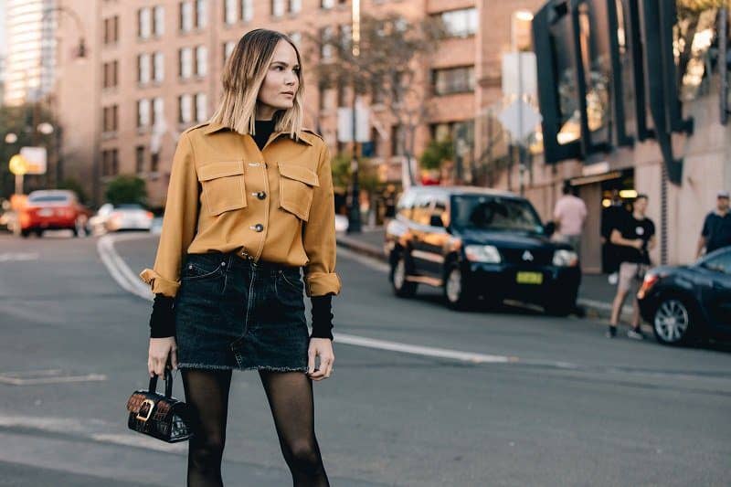 jeans skirt