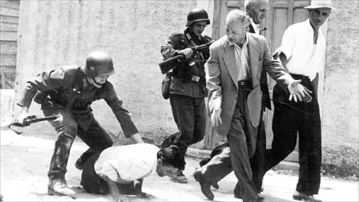 Σκηνή απ'τη μεταφορά της Μάχης της Κοκκινιάς στον κινηματογράφο, πηγή εικόνας: sahiel.gr