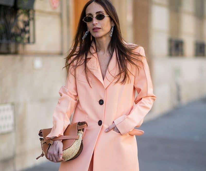 pastel suit