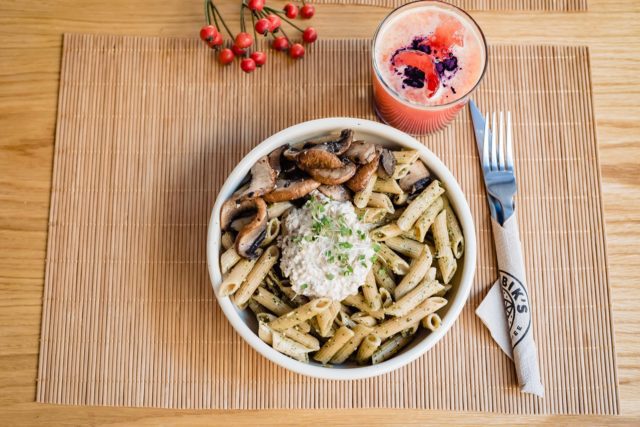 vegan- friendly, pasta
