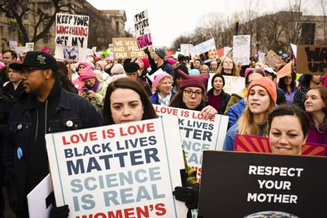 Women’s March in Washington, DC on Saturday January 21, 2017