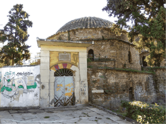 Η βόρεια είσοδος, όπως είναι σήμερα. 