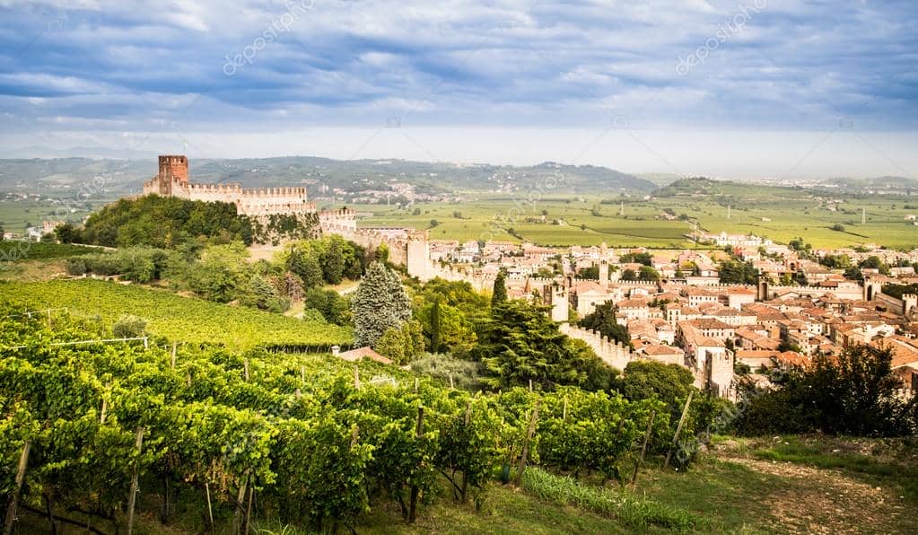 Veneto περιοχή κρασιού 