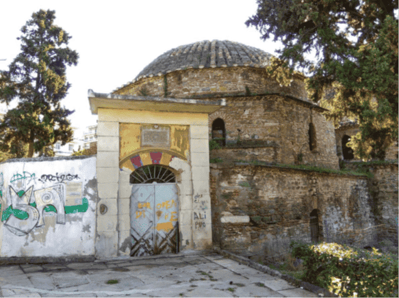 Η βόρεια είσοδος, όπως είναι σήμερα.