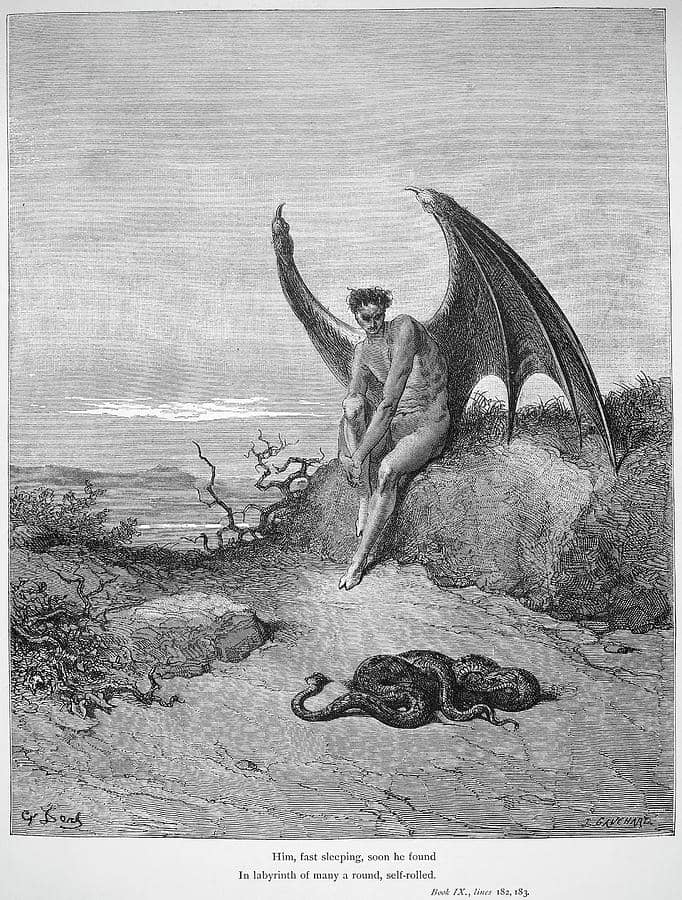 Paradise Lost (1667), illustrated by Gustav Doré