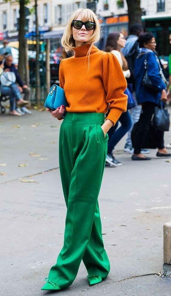 colour blocking