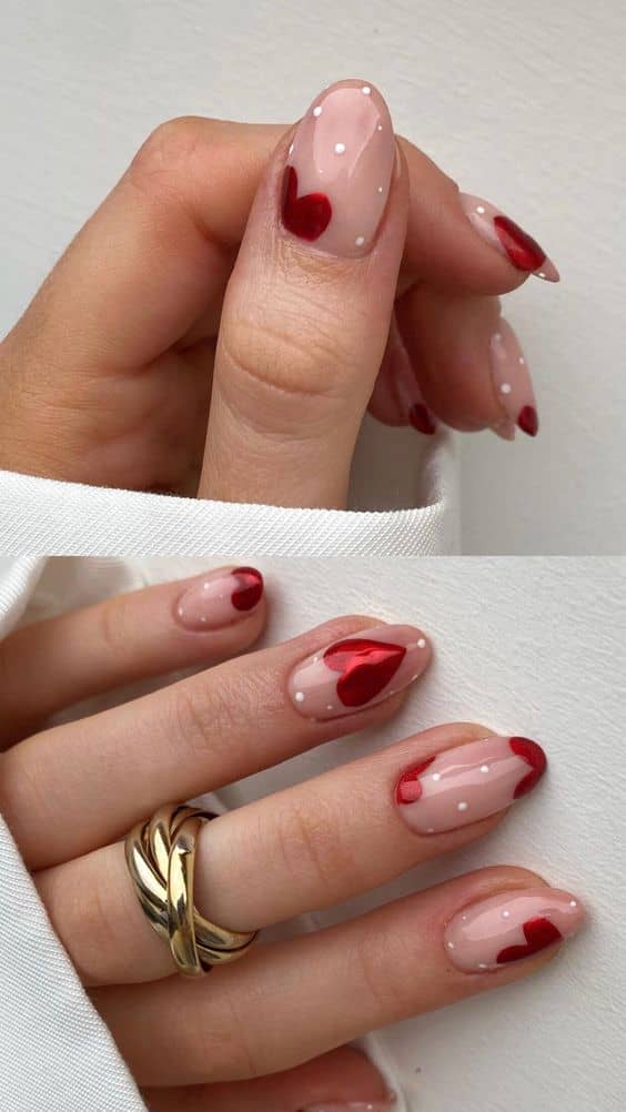 γιορτινά nail inspo