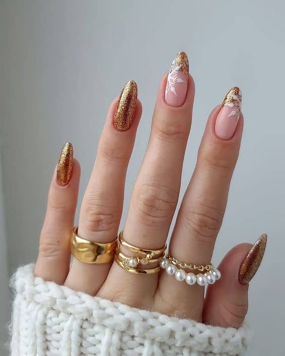γιορτινά nail inspo